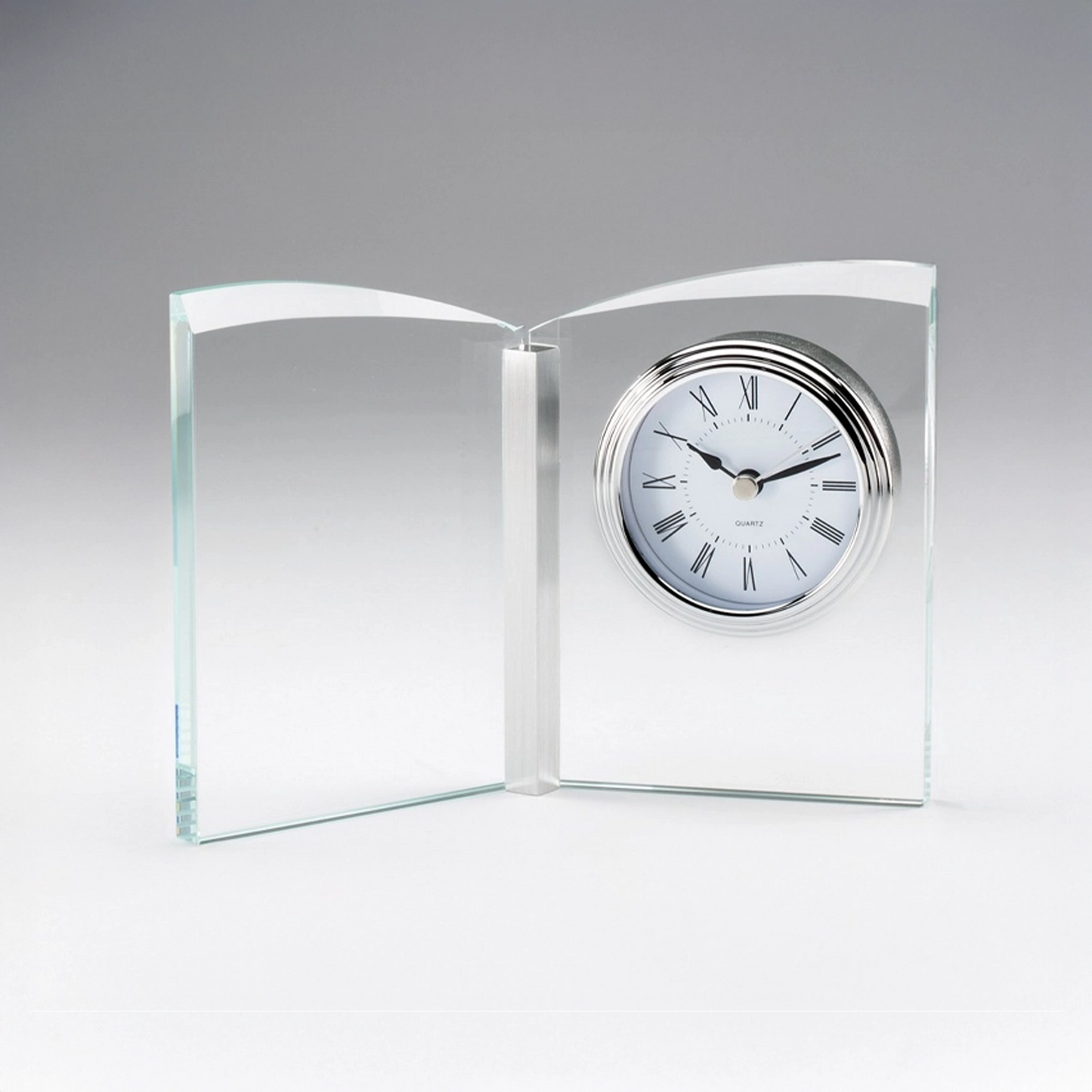 Crystal Butterfly Mantel Clock