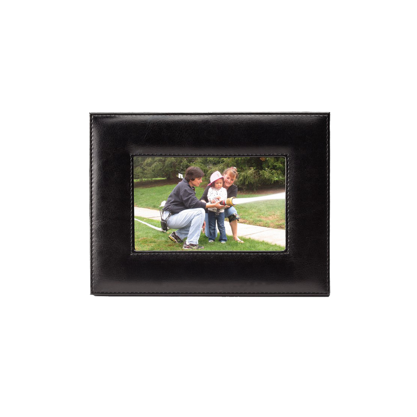 Thoughtful Gifts – Personalized Leatherette Picture Frame