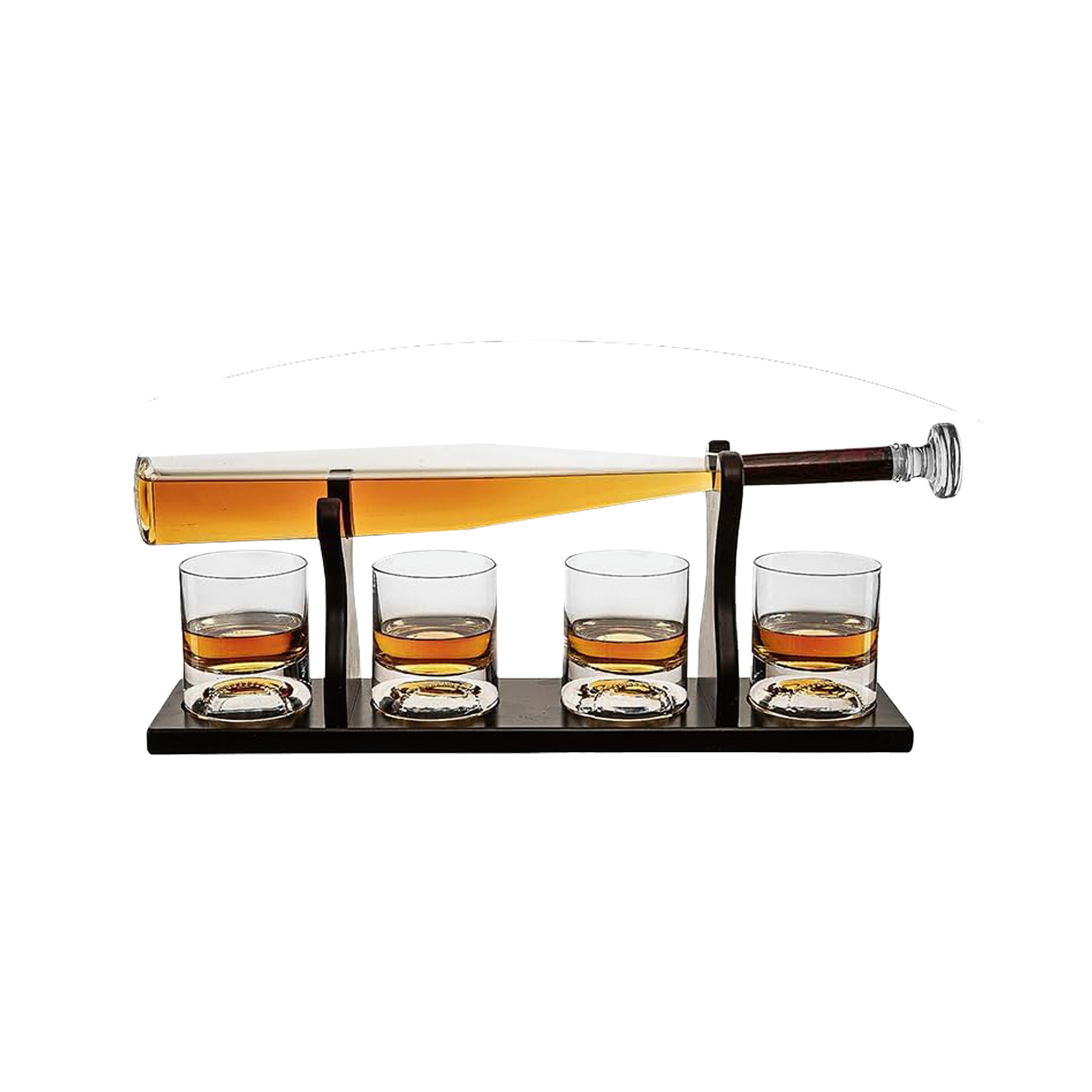 Personalized Baseball decanter set