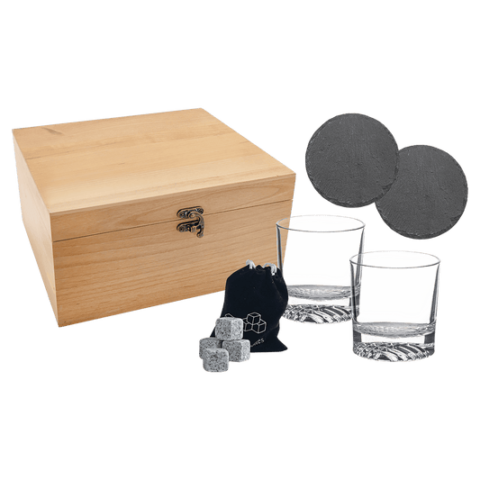 The Perfect Gift for the Whiskey Connoisseur – Personalized Red Alder Whiskey Set