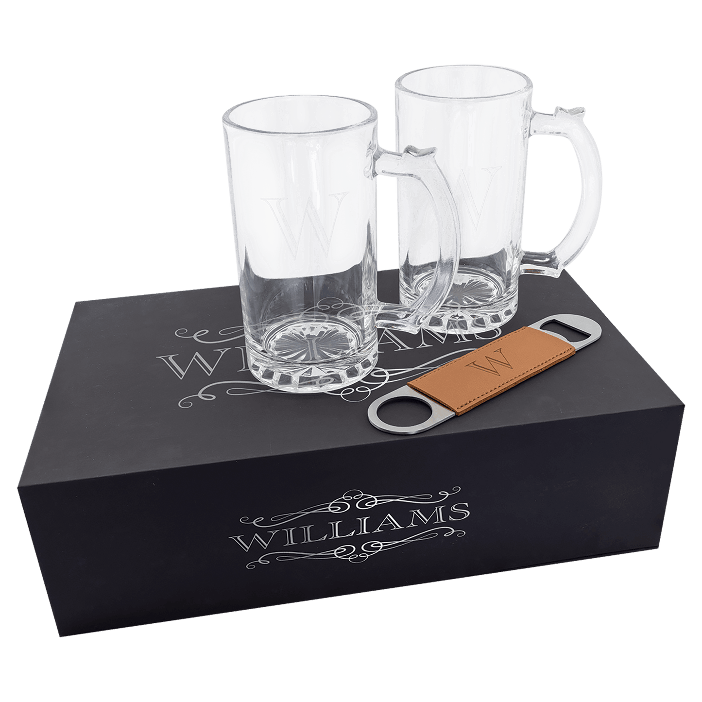 Personalized  2 Mug Beer Set