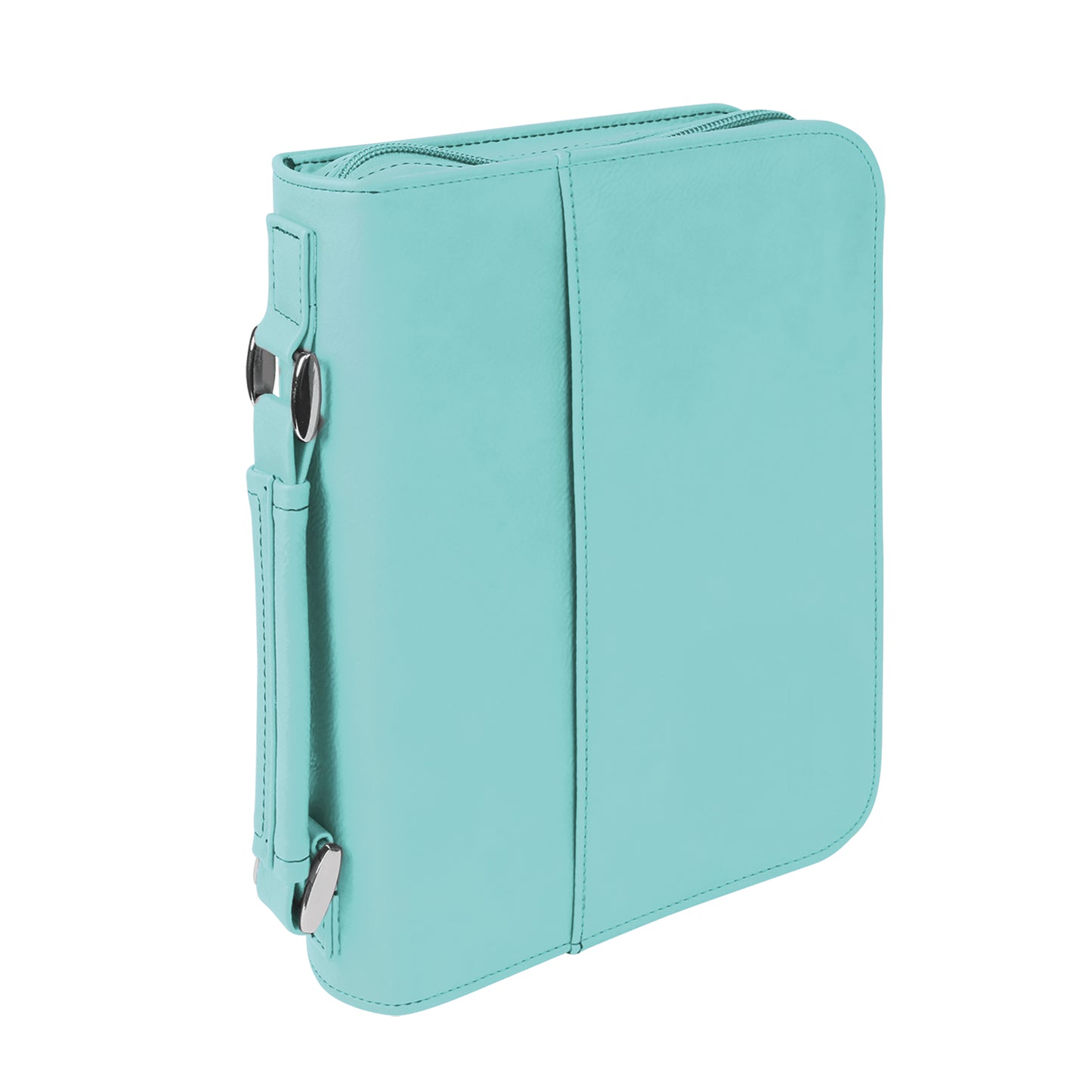 Personalized Leatherette Book/Bible Cover with Handle & Zipper  7 1/2" x 10 3/4"