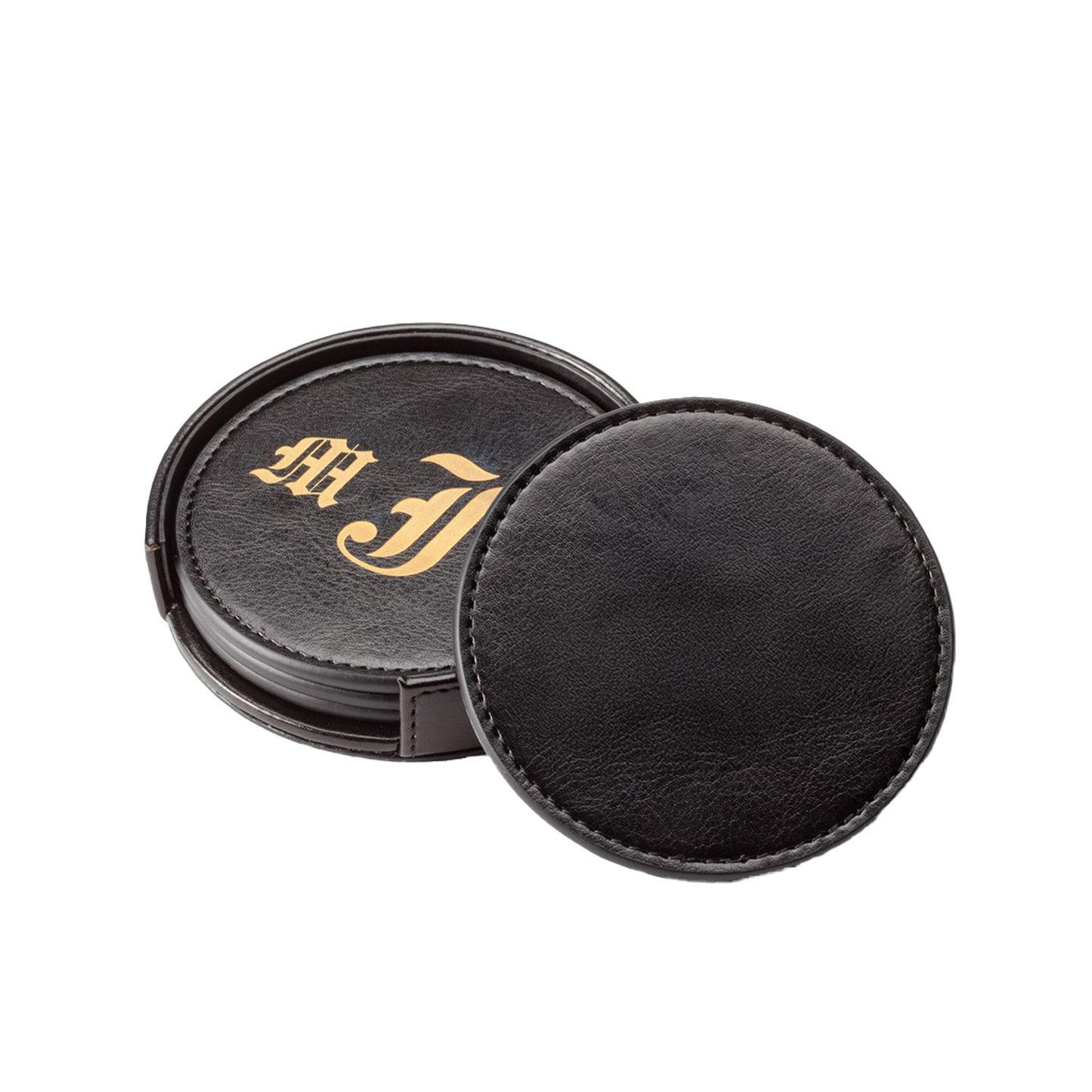 Personlized Leather Coaster set