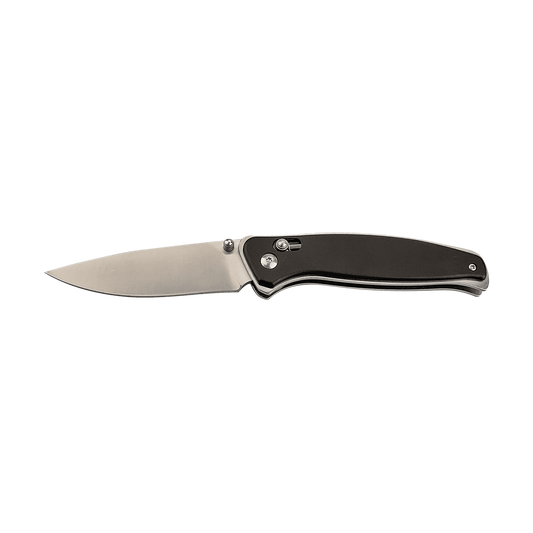 Wood Button Lock Folding Knife - A Personalized Gift