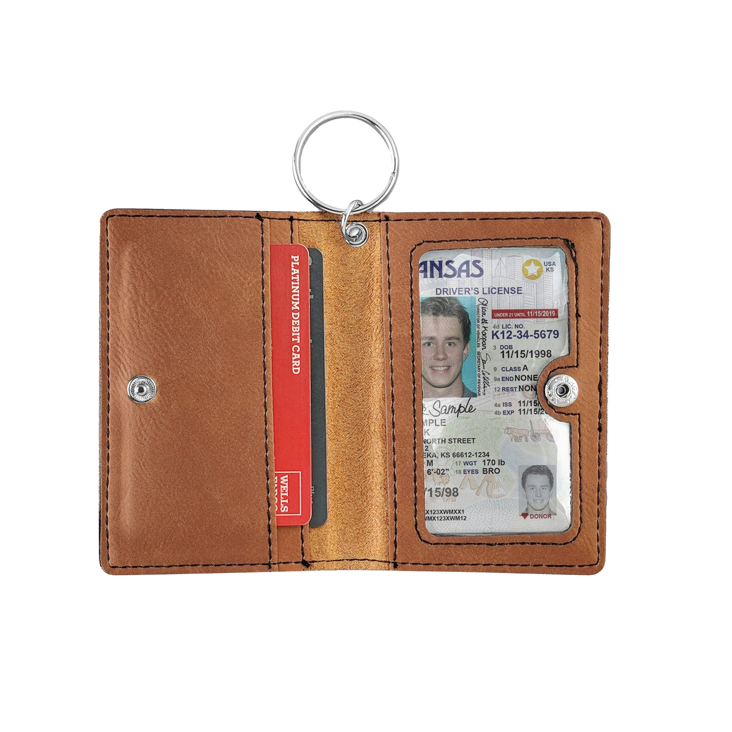 The Perfect Small Gift –  Personalized Keychain ID Holder