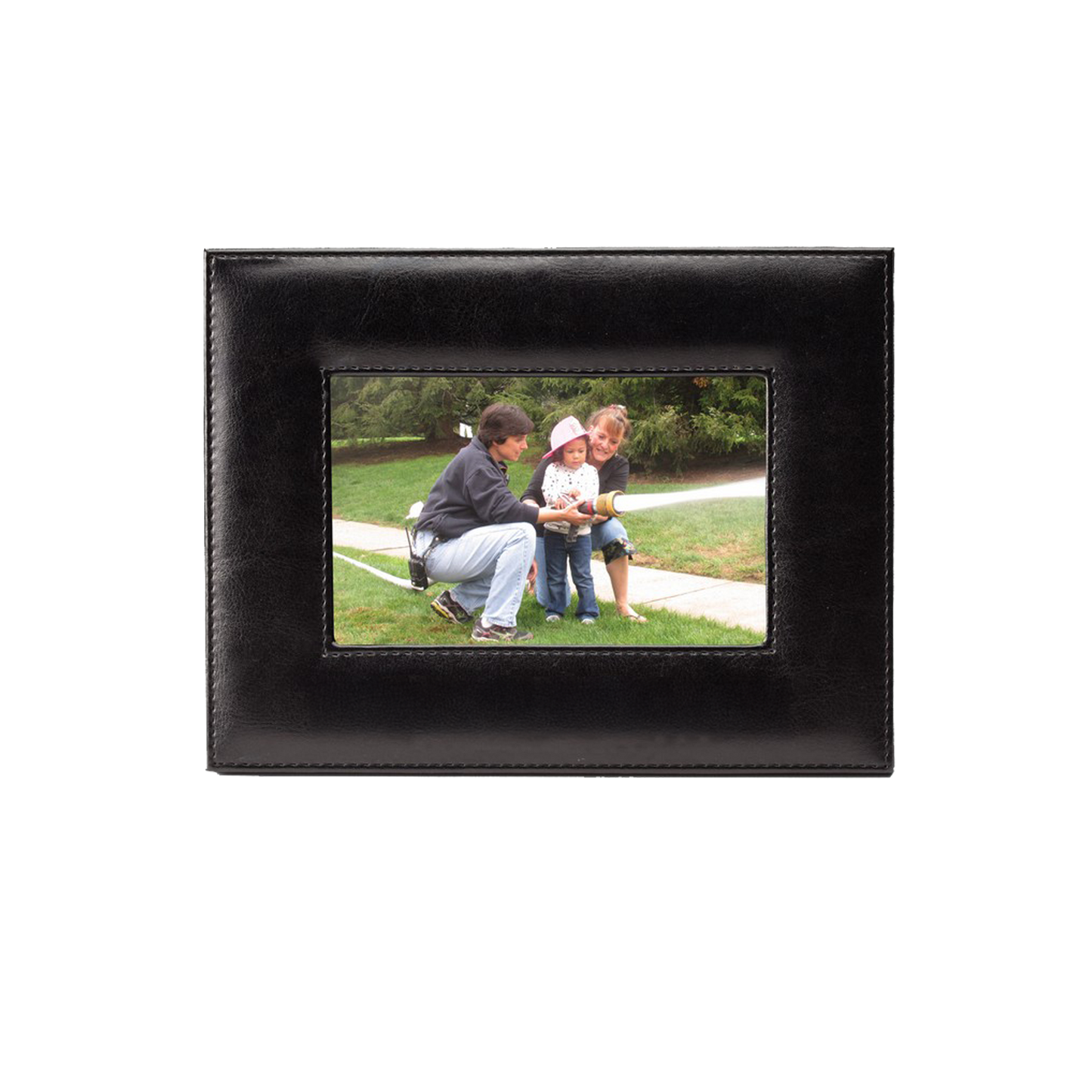 Thoughtful Gifts – Personalized Leatherette Picture Frame
