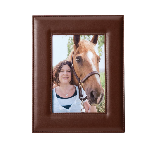 Thoughtful Gifts – Personalized Leatherette Picture Frame